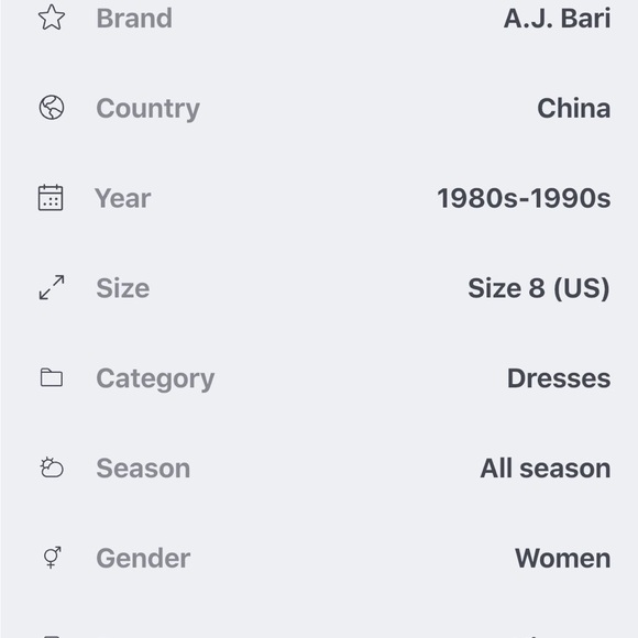 A.J. Bari Black and Gold Mini Dress - Picture 4 of 5